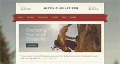 Desktop Screenshot of millerlegalohio.com